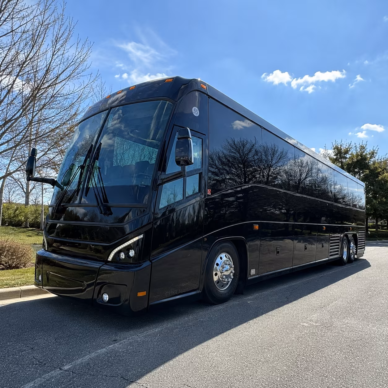 charter bus shuttle service between clearwater and macdill air force base