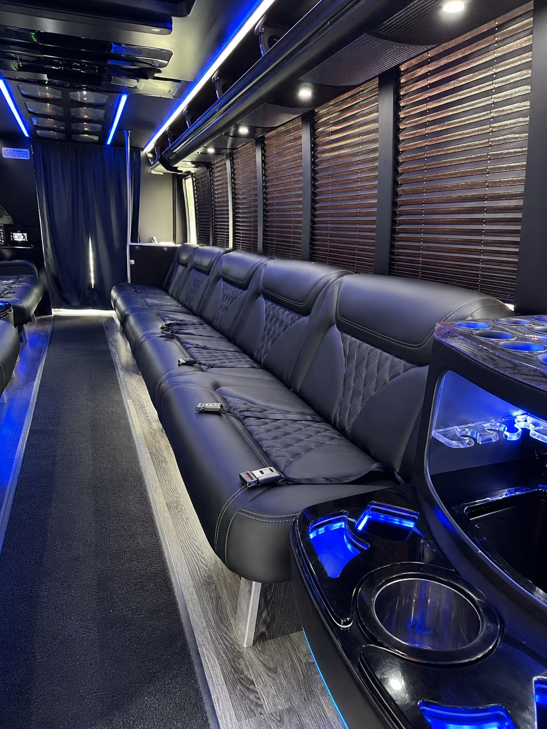 clearwater holiday party bus rental
