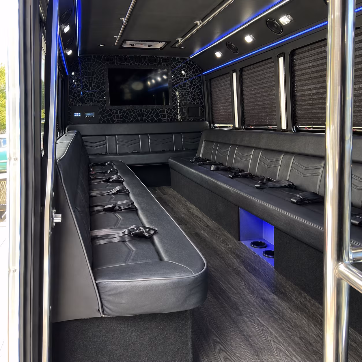 clearwater wedding party bus rental